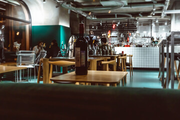 wine bar restaurant open kitchen vacation with friends on Friday