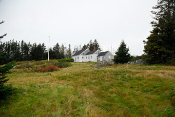 Maine Coast Muscongus Bay Island House