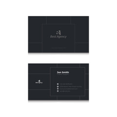 corporate business card template