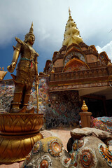 Fototapeta premium Wat Phrathat Pha Sorn Kaew in Phetchabun province, Thailand