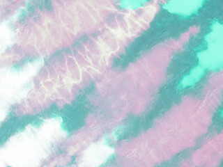 Aquarelle Print. Trendy Mint Brush. Fantasy