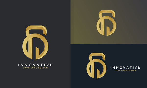 Letter SDP fitness logo, vector dumbbell icon, symbol vector illustration design template