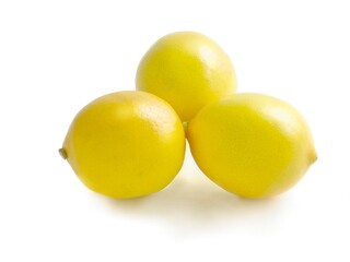 yellow,sour and juicy lemons close up