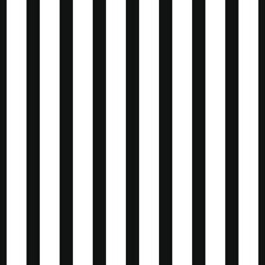 Vertical line seamless pattern. Striped seamless pattern with vertical line. Black and white fashion graphics design. Vector Illustration.  - 393800099
