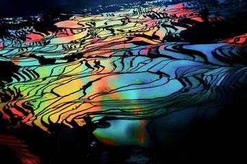 中国云南红河元阳梯田