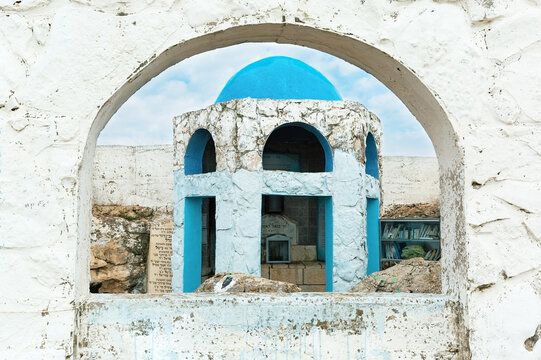 tomb of a rabbi in northern Israel