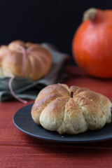 Kürbis-Brioche