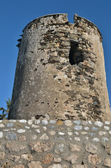 Naklejka premium Little historic tower in Benalmadena, Malaga - Spain 