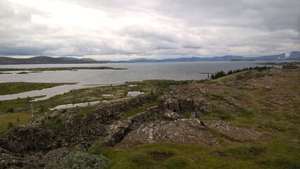 Island, Natur, Wasser, Sommer, Felsen
