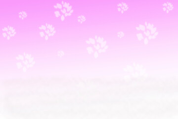 Pink wallpapers, leaves and gradients.