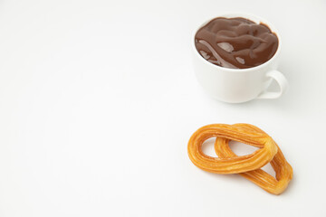 delicious churros to take with hot chocolate
