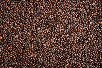 Roasted Coffee beans background