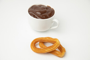 delicious churros to take with hot chocolate