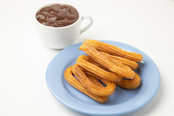 delicious churros to take with hot chocolate