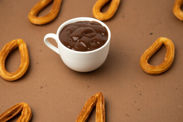delicious churros to take with hot chocolate