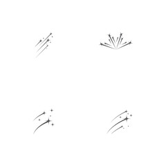 Obraz premium Set Star icon Template vector illustration design
