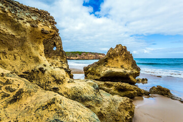 Fototapeta premium Picturesque coastal cliffs