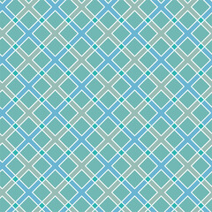 Vector seamless colorful linear rhombus geometric pattern.