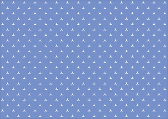 Background blue with triangles