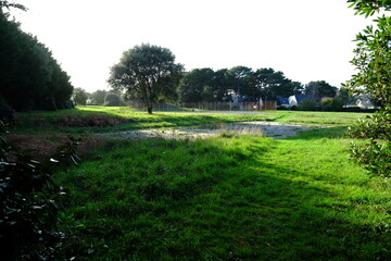 The country side at le Pouliguen a small town located near the Atlantic Ocean.