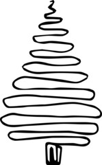 vector christmas tree