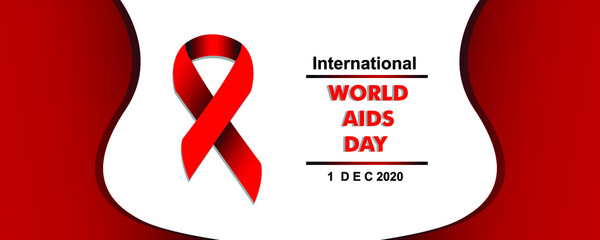 World aids day background