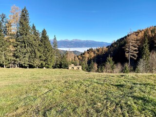 old bunker in the alps