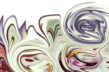 abstract background with flowers