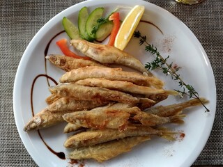 Fried smelt