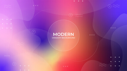 Blurred gradient abstract background