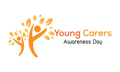 Vector illustration on the theme of Young Carers awareness day observed each year during January.