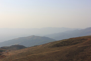 evening at the mountain