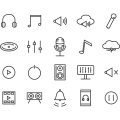 icon set icons symbol business vector design computer web internet sign illustration button