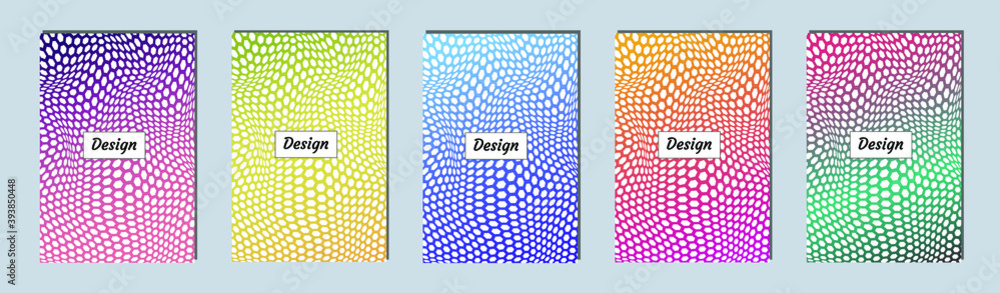 Poster colorful gradient pattern background, abstract geometric shape vector texture. сover graphic design,