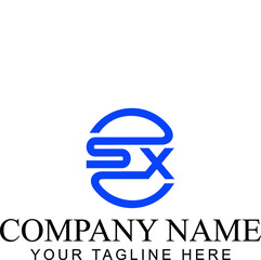 Obraz premium SX Letter Logo
