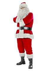 Santa claus on a white background