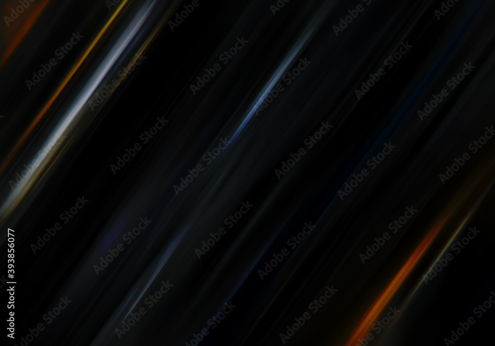 Poster abstract background blurred rays light on black colorful with the gradient texture lines effect moti