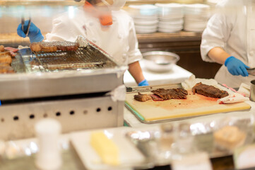 ステーキブッフェ