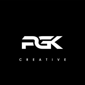 PGK Letter Initial Logo Design Template Vector Illustration	
