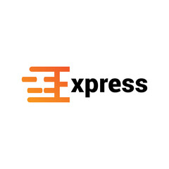 Transport Logistic Express Delivery Logo.