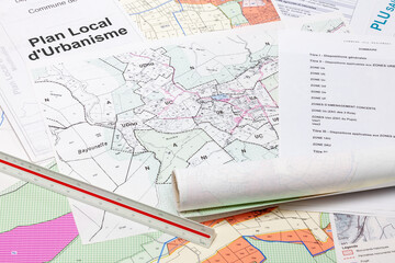 Opendata - Données publiques - Aménagement du territoire - carte des zonages de plan local d'urbanisme