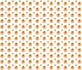 seamless pattern with peaches