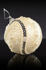 White Holiday Bauble