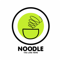 Noodles Logo Icon Design Template. noodle Restaurant 