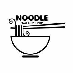 Noodle restaurant logo , ramen logo