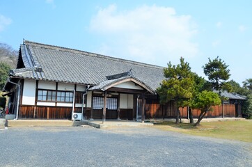 Naklejka premium 津山城跡 鶴山館