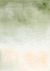 Watercolor olive beige abstract texture. Textured background for wedding invitations, save the date cards, greeting cards, posters, blog background.