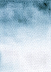 Watercolor dark blue abstract texture. Textured background for wedding invitations, save the date cards, greeting cards, posters, blog background.