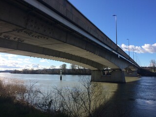 bridge over the river