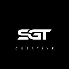 SGT Letter Initial Logo Design Template Vector Illustration	
 - obrazy, fototapety, plakaty
